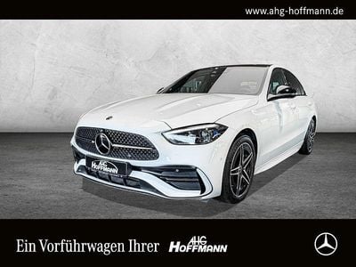 Używany Mercedes C300e AMG 313 KM (230 kW) 2023 Biały Sedan/Limuzyna