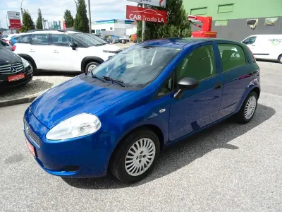 Gebraucht Fiat Grande Punto Feel 77 PS (56 kW) 2008 Blau Kleinwagen