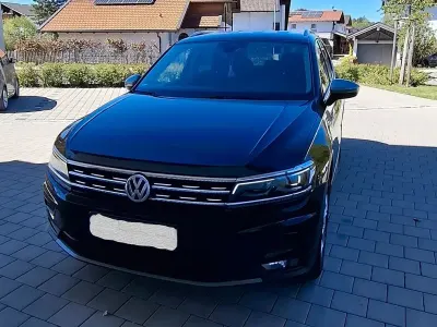 Gebraucht VW Tiguan Allspace IQ Drive 150 PS (110 kW) 2019 Schwarz SUV
