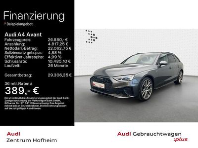 Gebraucht Audi A4 S-Line 163 PS (119 kW) 2022 Daytonagrau perleffekt Kombi