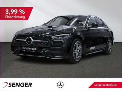 Gebraucht Mercedes C220 AMG 197 PS (144 kW) 2026 Lack obsidianschwarz Limousine