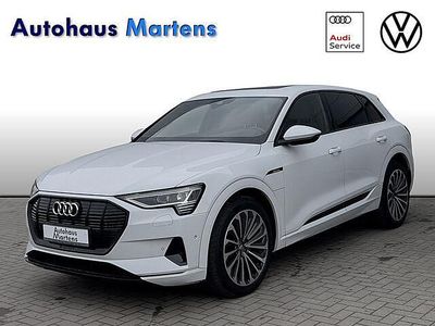 Usata Audi e-tron Advanced 300 kW (408 CV) 2019 Bianco SUV
