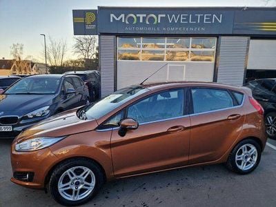 Gebraucht Ford Fiesta Titanium 101 PS (74 kW) 2014 Torinobraun metallic Kleinwagen