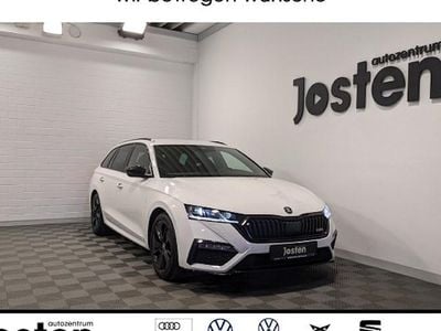 Gebraucht Skoda Octavia RS 245 PS (180 kW) 2022 Weiß (candyweiss) Kombi