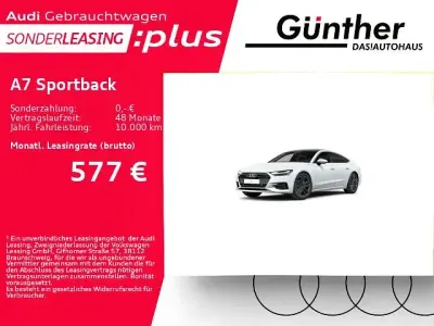 Gebraucht Audi A7 S-Line 265 PS (194 kW) 2023 Weiß Limousine
