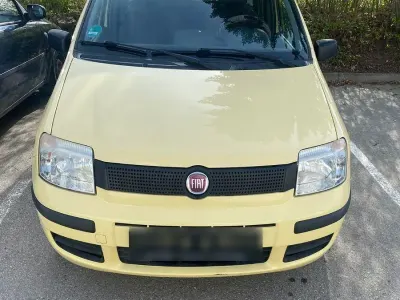 Begagnad Fiat Panda 54 HK (39 kW) 2009 Gul Halvkombi