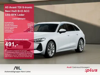 Gebraucht Audi A5 Ambiente 204 PS (150 kW) 2025 Gletscherweiß metallic Kombi