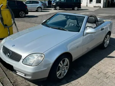 Second-hand Mercedes SLK200 136 CP (100 kW) 2000 Argintiu Cabrio