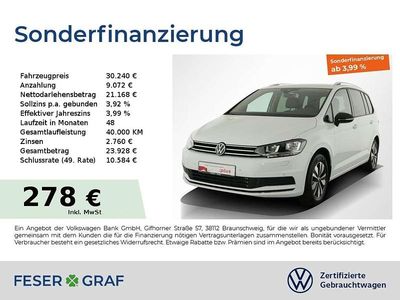 Weiss Gebraucht 2025 VW Touran Comfortline Van / Kleinbus | 30.240 € (Guter Preis)