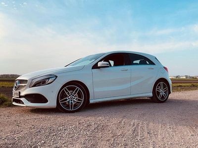 Gebraucht Mercedes A200 AMG line 156 PS (114 kW) 2018 Weiß Limousine