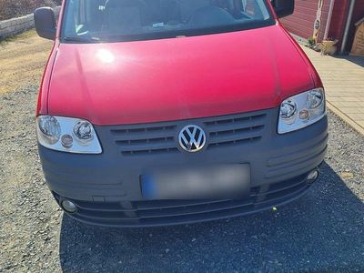 Gebraucht VW Caddy Life 80 PS (58 kW) 2009 Rot Van / Kleinbus