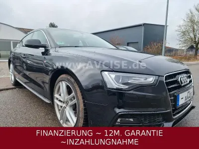 Gebraucht Audi A5 Sportback S-Line 190 PS (139 kW) 2016 Schwarz Kleinwagen