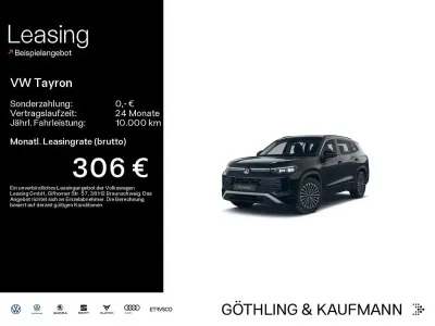 Gebraucht VW Tayron Life 150 PS (110 kW) 2025 Grenadillschwarz metallic SUV