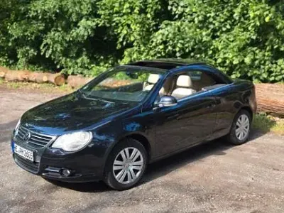 Usata VW Eos 150 CV (110 kW) 2007 Nero Cabrio