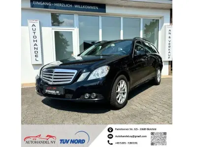 Gebraucht Mercedes E220 170 PS (125 kW) 2010 Obsidianschwarz  metalliclack Kombi