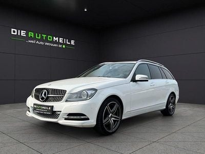 Usata Mercedes C200 184 CV (135 kW) 2012 Bianco Berlina
