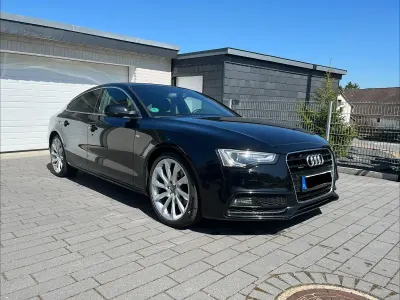 Gebraucht Audi A5 Sportback Sport 177 PS (130 kW) 2014 Schwarz Kleinwagen