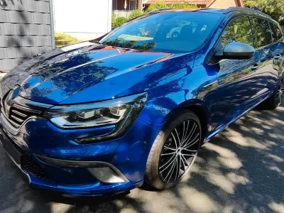 Gebraucht Renault Mégane GT Line GT-Line 131 PS (96 kW) 2017 Blau Limousine