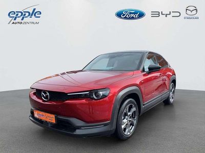 Gebraucht Mazda MX30 Makoto 106 kW (145 PS) 2023 Soul red crystal m: black roof SUV