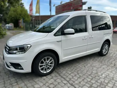 Gebraucht VW Caddy Comfortline 102 PS (75 kW) 2019 Candyweiss Van / Kleinbus