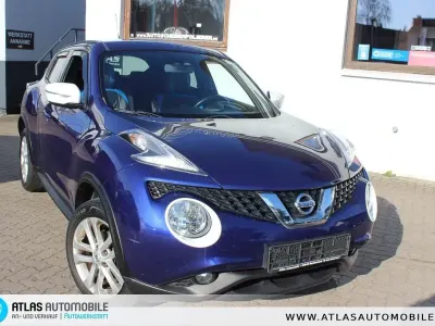 Używany Nissan Juke Acenta 116 KM (85 kW) 2014 Niebieski SUV