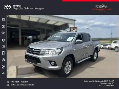 Gebraucht Toyota HiLux Comfort 150 PS (110 kW) 2019 Silber Pickup
