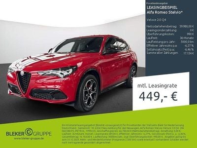 Rosso alfa, uni Gebraucht 2025 Alfa Romeo Stelvio Veloce SUV | 56.980 €