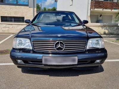 Gebraucht Mercedes SL320 224 PS (164 kW) 2000 Schwarz Cabrio