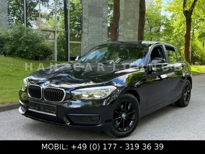 Gebraucht BMW 118 Sport Line 136 PS (100 kW) 2017 Schwarz Kleinwagen