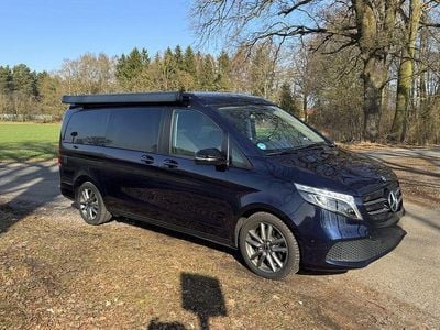 Gebraucht Mercedes V300 Marco Polo 237 PS (174 kW) 2021 Blau Van / Kleinbus
