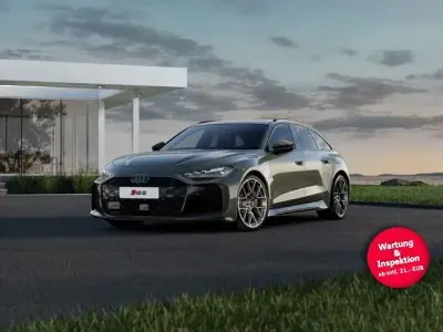 Ny Audi RS5 Ambiente 639 HK (469 kW) 2026 Grøn Stationcar
