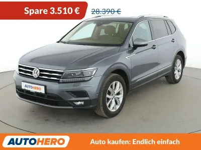 Gebraucht VW Tiguan Allspace Comfortline 190 PS (139 kW) 2020 Grau SUV
