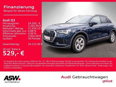 Gebraucht Audi Q3 Ambiente 150 PS (110 kW) 2019 Kosmosblau metallic SUV