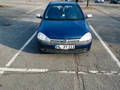 Używany Opel Corsa Njoy 75 KM (55 kW) 2003 Niebieski Hatchback