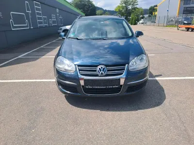 Gebraucht VW Golf VI 102 PS (75 kW) 2008 Blau Kleinwagen