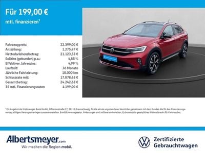 Usata VW Taigo Style 116 CV (85 kW) 2024 Rosso SUV