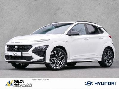 Gebraucht Hyundai Kona N Line 199 PS (146 kW) 2022 Atlas white / sol SUV