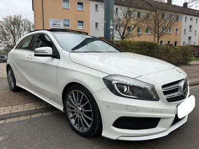Usata Mercedes A200 AMG line 156 CV (114 kW) 2013 Bianco Berlina