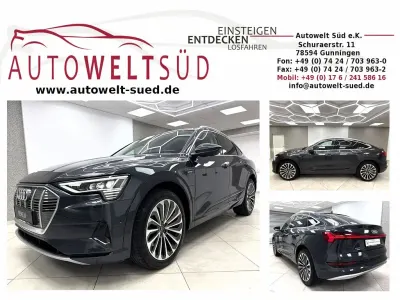 Gebraucht Audi e-tron Sportback Advanced 300 kW (408 PS) 2023 Manhattangrau (metallic) SUV