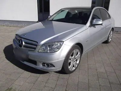 Brugt Mercedes C350 Avantgarde 272 HK (200 kW) 2007 Sølv Sedan