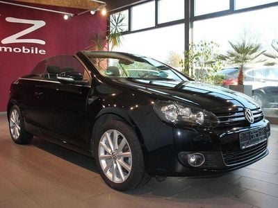 Gebraucht VW Golf Cabriolet LOUNGE 125 PS (91 kW) 2015 Schwarz Cabrio