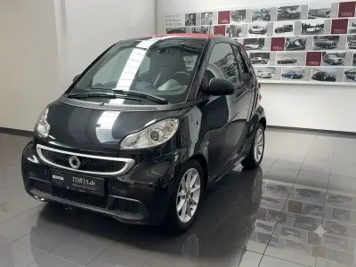 Gebraucht Smart ForTwo Cabrio Passion 71 PS (52 kW) 2015 Nachtschwarz Cabrio