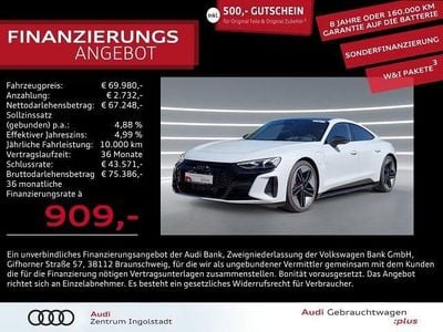 Grau Gebraucht 2022 Audi RS e-tron GT Ambiente Limousine | 79.980 € (Guter Preis)