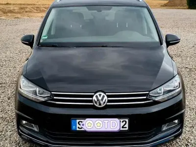 Gebraucht VW Touran Sound 150 PS (110 kW) 2018 Schwarz Van / Kleinbus