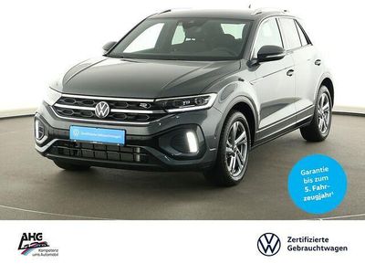 Indiumgrau metallic Gebraucht 2024 VW T-Roc R-line SUV | 30.790 € (Etwas zu teuer)