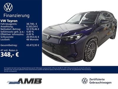 Gebraucht VW Tayron Life 150 PS (110 kW) 2025 Ultra violet metallic SUV