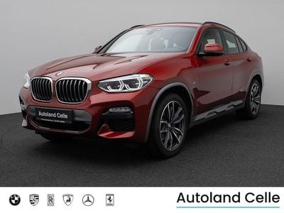 Gebraucht BMW X4 M Sport 190 PS (139 kW) 2019 Flamencorot brillanteffektschwarz SUV