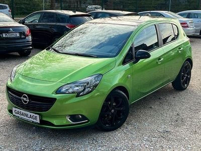 Begagnad Opel Corsa Color Edition 90 HK (66 kW) 2017 Grön Halvkombi