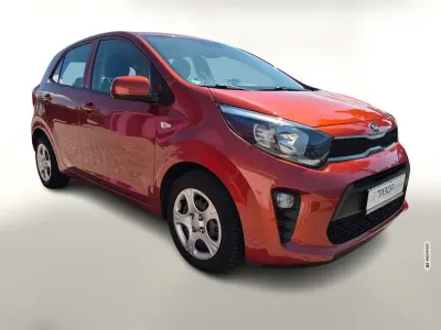 Gebraucht Kia Picanto Edition 7 84 PS (61 kW) 2018 Orange metallic Kleinwagen