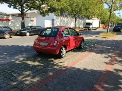 Gebraucht Nissan Micra I-Way 80 PS (58 kW) 2009 Rot Limousine